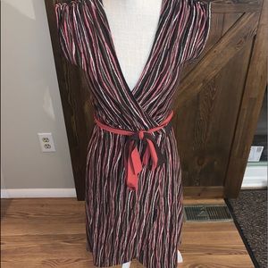 Bcbg Maxazria Colorful Wrap Dress